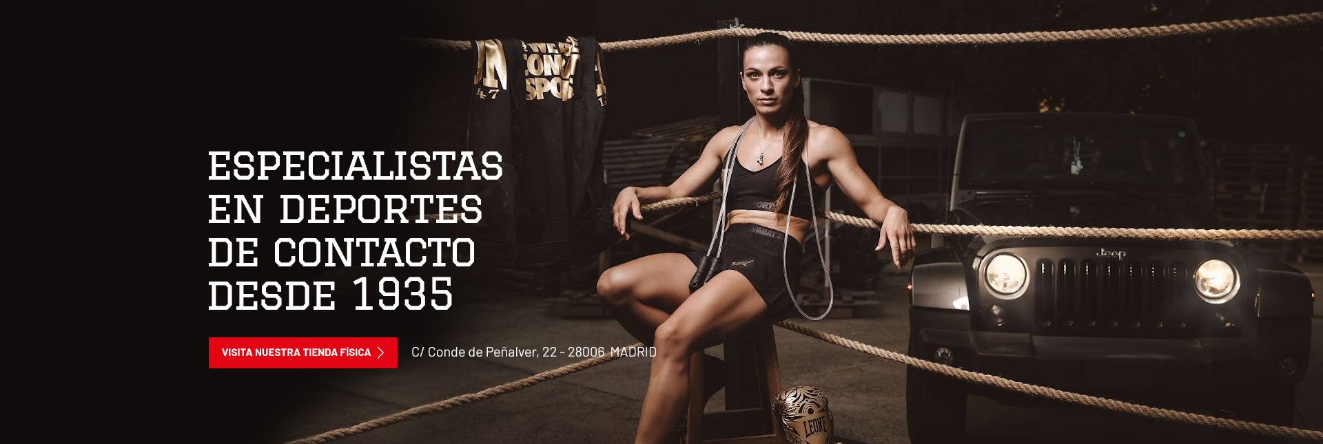 Visita nuestra tienda Boxeo en Madrid