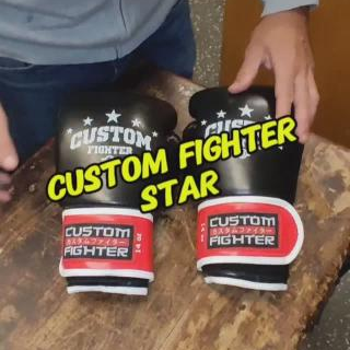 Una excelente opcion por menos de 30€ !
Guantes de boxeo custom fighter star