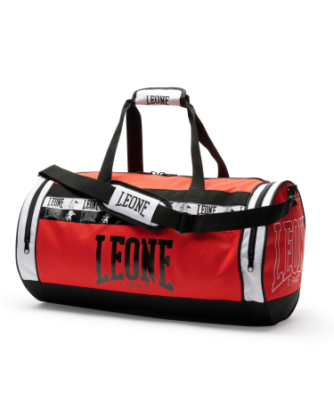 Bolsa Deportiva Leone "Iconic" AC943 rojo