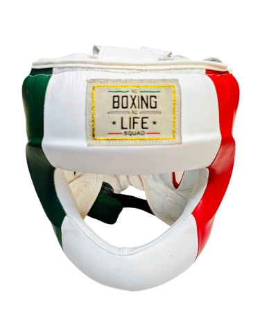 Casco de boxeo con barra No Boxing No Life Mexico