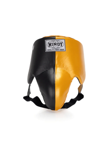 Coquilla profesional de boxeo Windy Fightgear "Elite" negro/oro