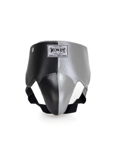 Coquilla profesional de boxeo Windy Fightgear "Elite" negro/plata