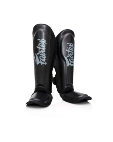 Espinilleras Fairtex para deportes de contacto FXB negro