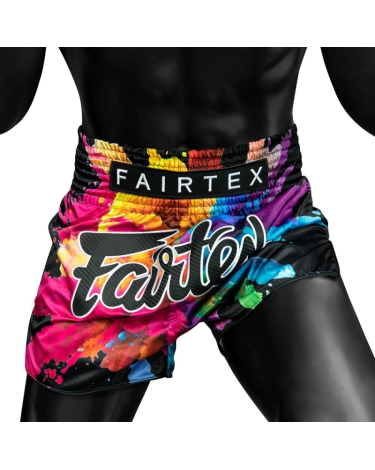 Fairtex Fight shorts  " Black Funky soul"