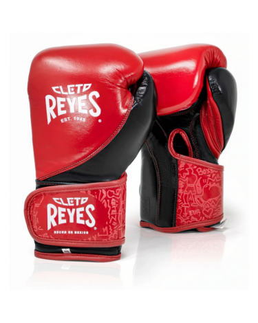 Guantes de Boxeo Cleto Reyes "High precision" Rojo/Negro