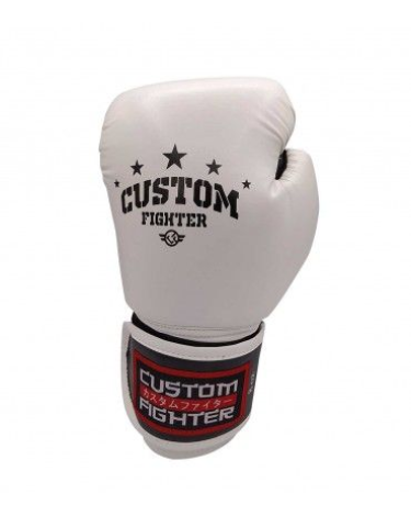 Guantes de Boxeo Custom Fighter White star 06oz