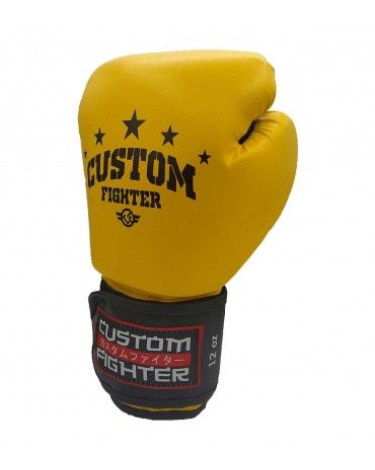 Guantes de Boxeo Custom Fighter Yellow star