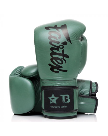 Guantes de Boxeo Fairtex FXB Verde militar