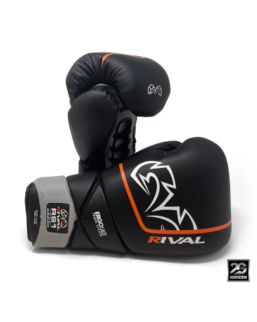 Guantes de Boxeo Rival boxing Ultra Sparring RS1 2.0 negro 20 Aniversario