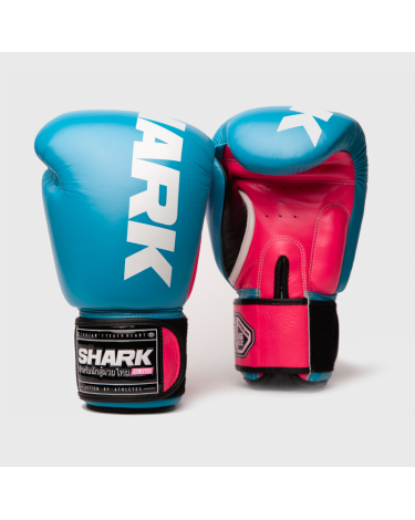 Guantes de Boxeo Shark Boxing "Polaris" azul/rosa