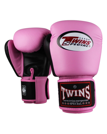 Guantes de Boxeo Twins Special BGVL-3 Rosa/Negro