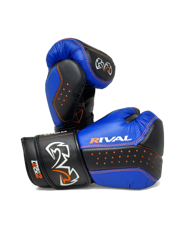 Guantes de saco Rival RB10 "Intellishock" Negro-azul