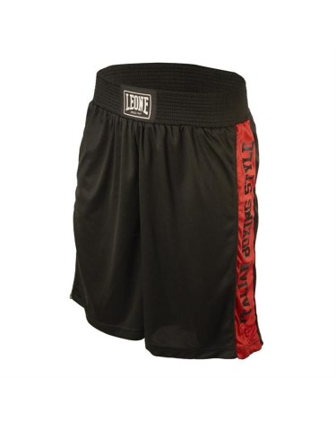 Pantalón de Boxeo Leone 1947 negro AB739