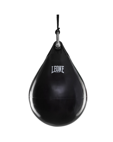 Saco de boxeo relleno de agua Leone 1947 premium 45 kg negro AT819