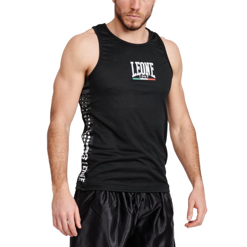 Camiseta de Boxeo Leone Color Negro AB726