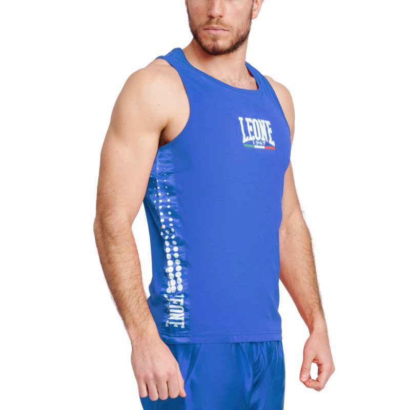 Camiseta de Boxeo Leone Color Azul AB726