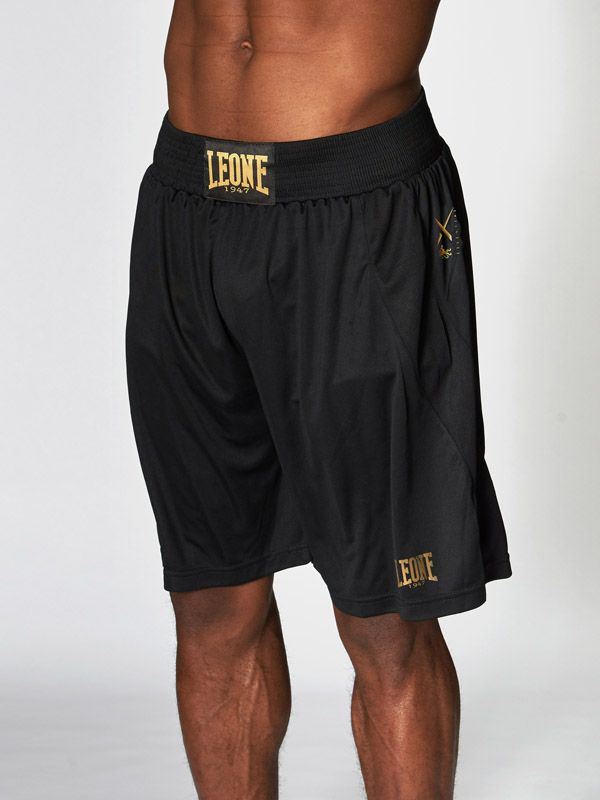 Pantalón de entrenamiento negro Leone 1947 "Essential" ABE11