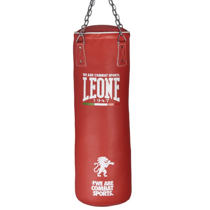 Saco de Boxeo Leone 1947 Color Rojo 30 kg. AT840