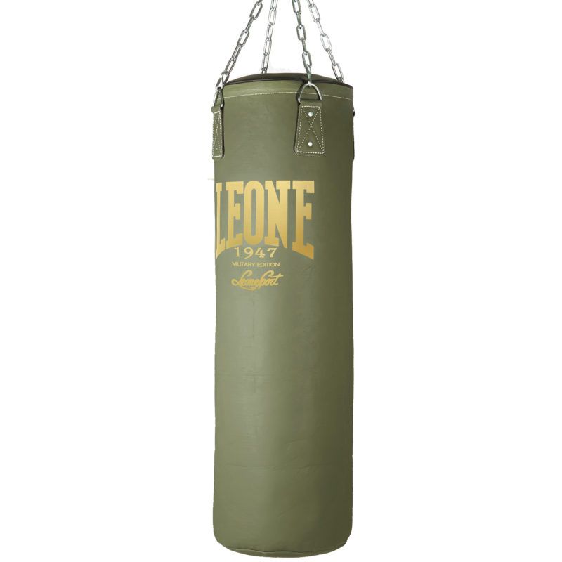 Saco de Boxeo Leone "Military edition" Verde de 30 kg