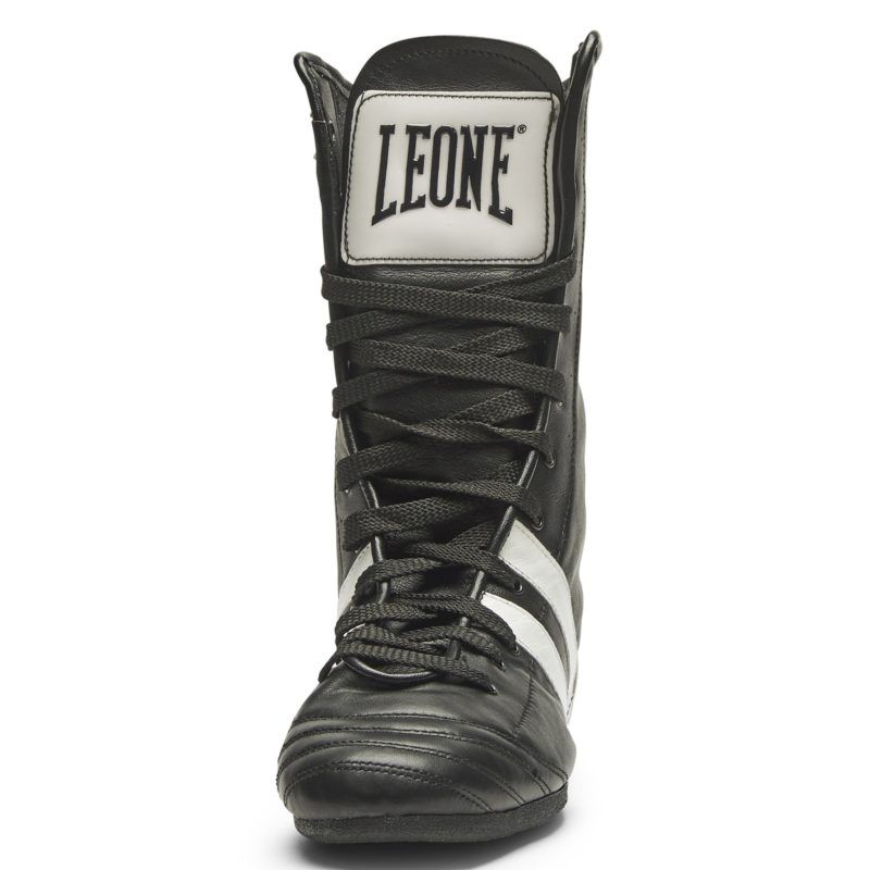 Botas de Boxeo Profesional Leone 1947 Color Negro CL186 2