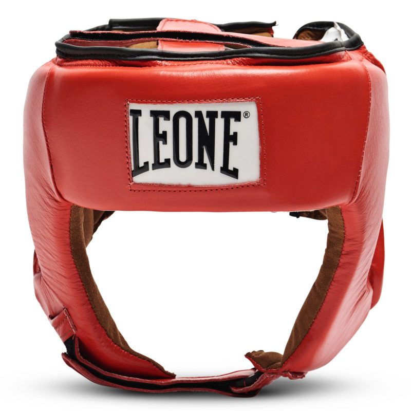 Casco de Boxeo Leone 1947 "Contest" Color Rojo CS400 6