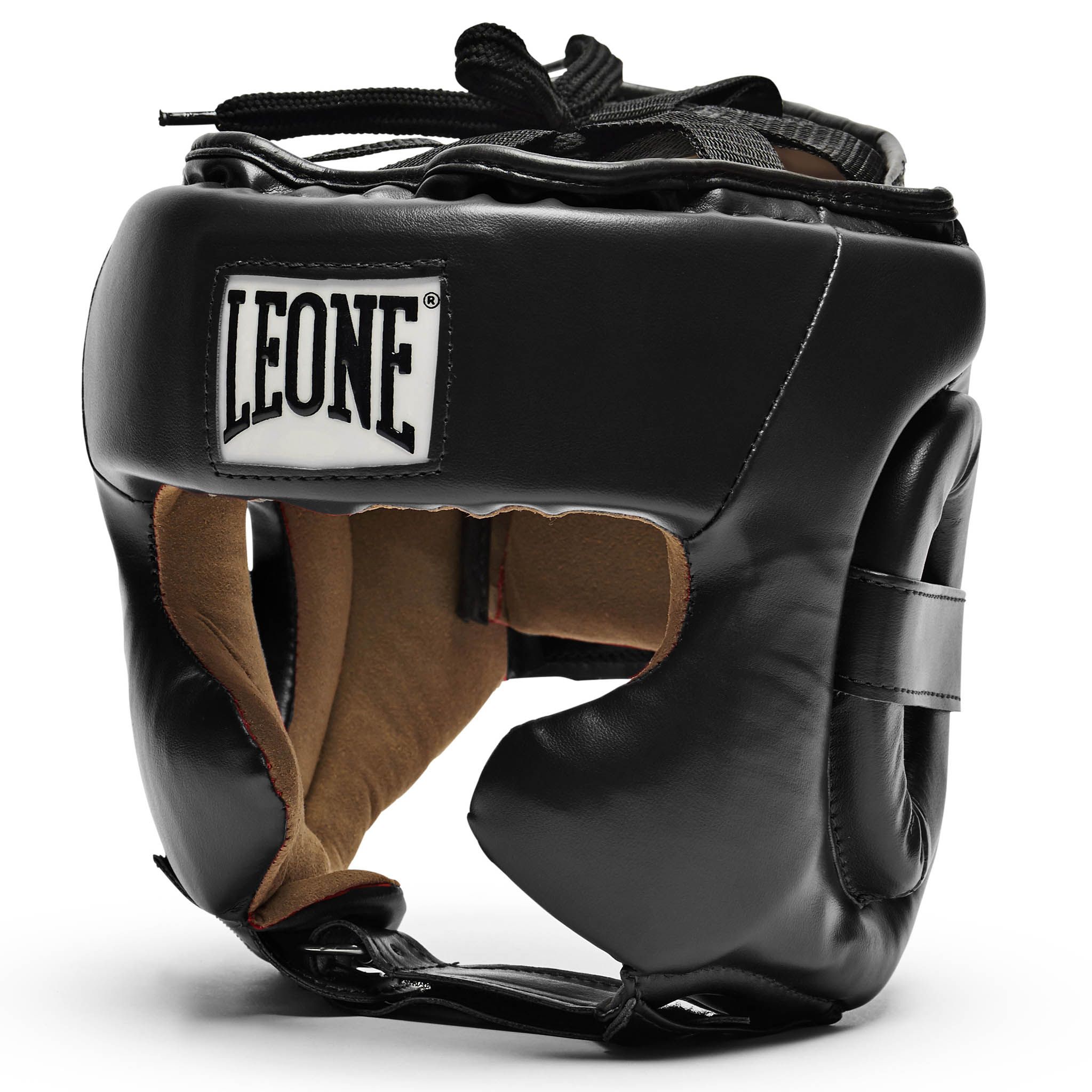 Casco de Boxeo Leone 1947 "Training" Color Negro CS415