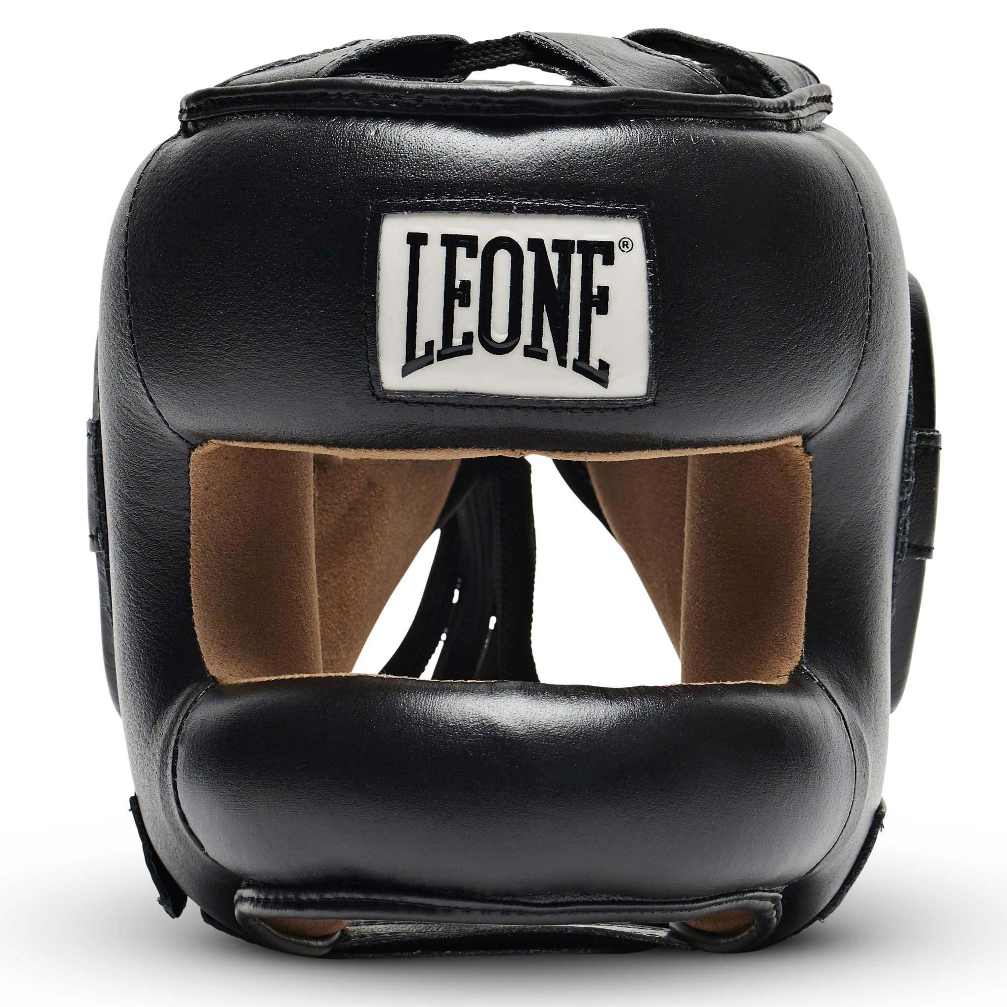 Casco de Boxeo Leone 1947 con barra frontal Protection CS425 
