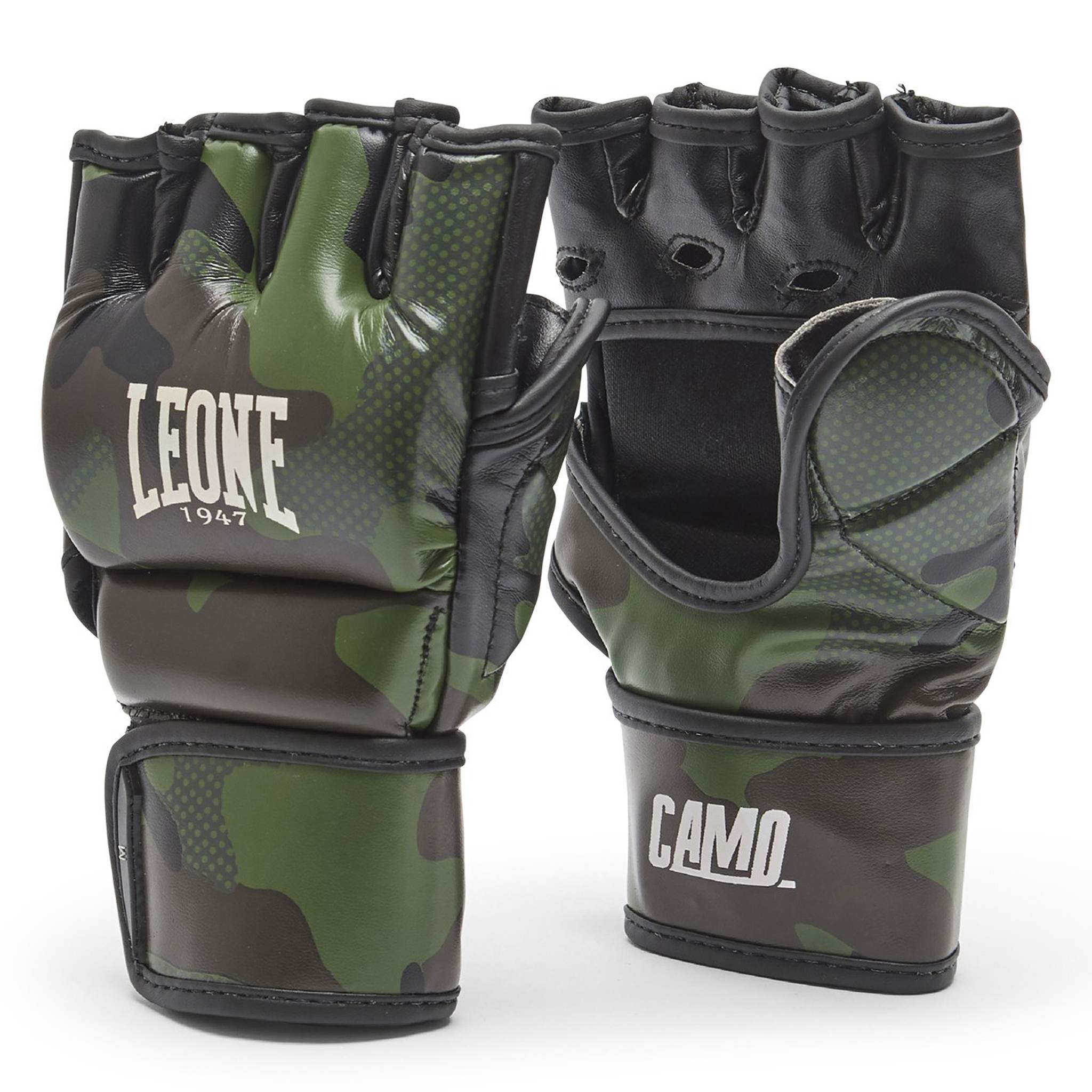 Guantillas de MMA Leone "Camouflage" Color Verde GP120