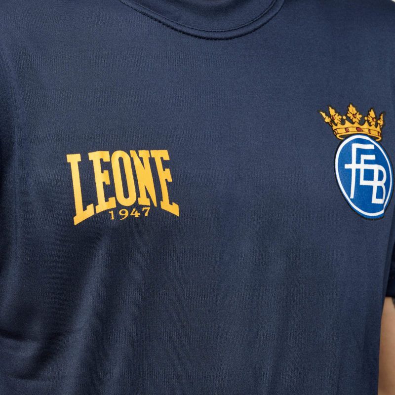Camiseta "Federacion Española de boxeo" Leone 1947 AB220 Color azul 2