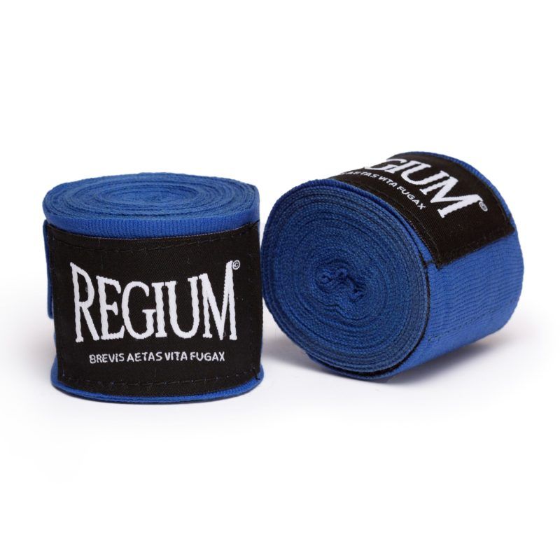 Vendas de Boxeo Regium semielasticas azul