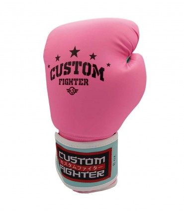 Guantes de Boxeo para Niño Custom Fighter Pink star