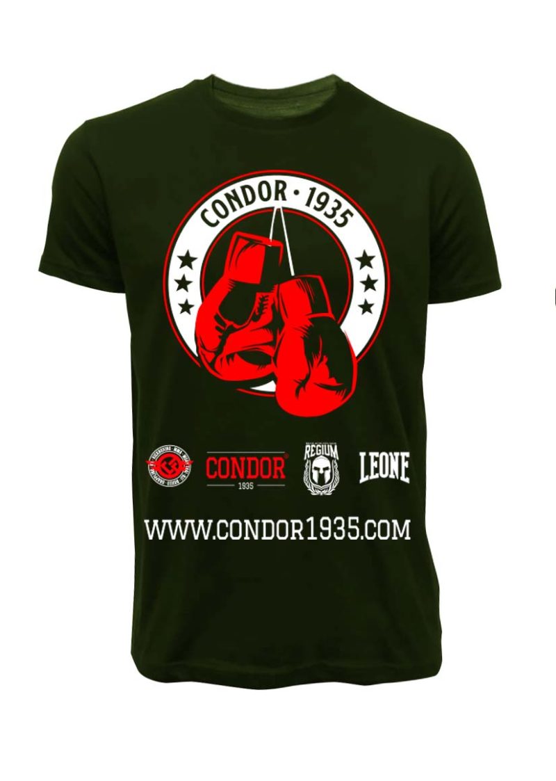 Camiseta Condor 1935 "Official team" color verde militar