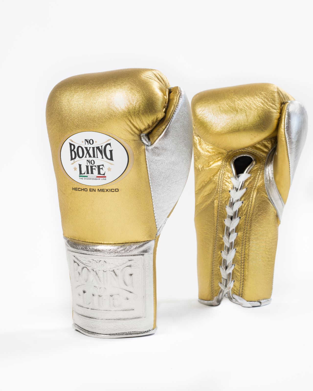 Guantes de Boxeo No Boxing No Life "pro fight" gold
