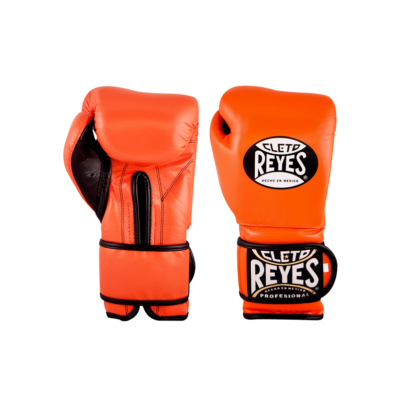 Guantes de Boxeo Cleto Reyes color naranja
