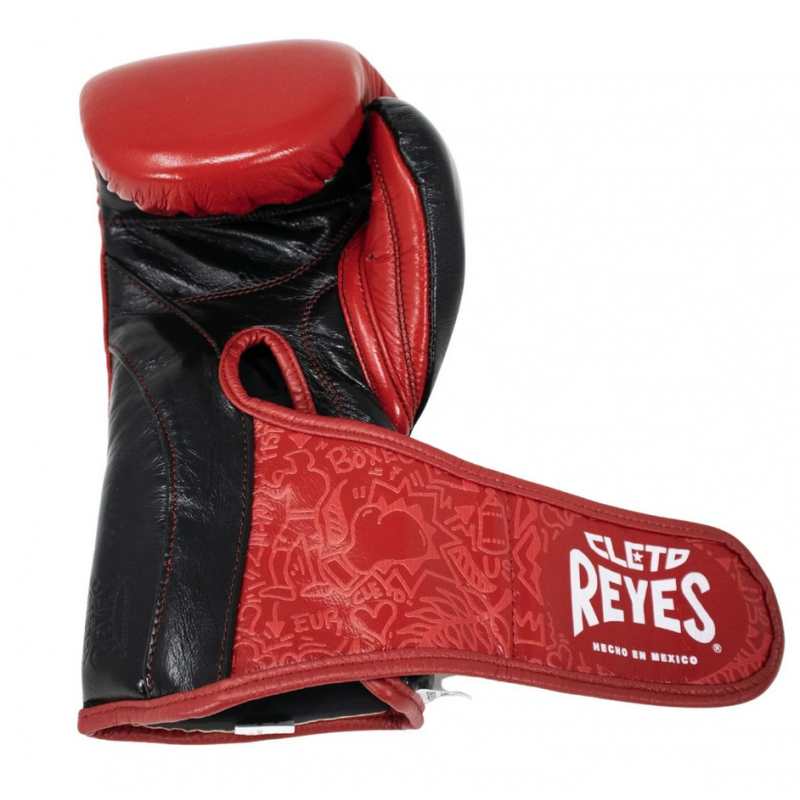 Guantes de Boxeo Cleto Reyes "High precision" Rojo/Negro 2