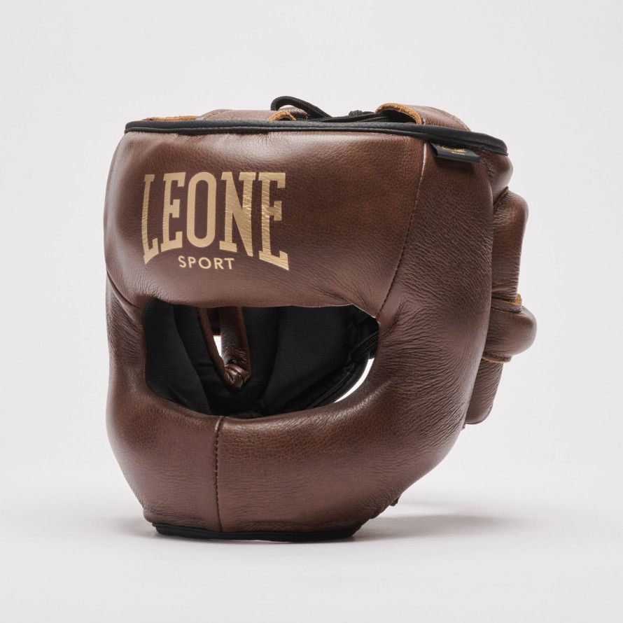 Casco de boxeo Leone Sport "Nerone" marron vintage