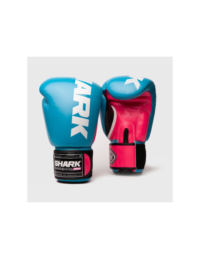 Guantes de Boxeo Shark Boxing "Polaris" azul/rosa