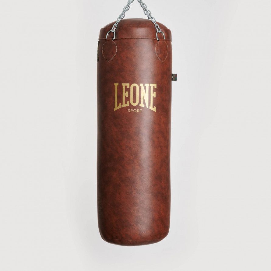 Saco de Boxeo Leone Sport "Vintage" AT823 color marron 40 kg